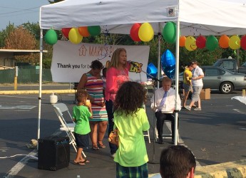 Mary's Place Open House Kinzer attended